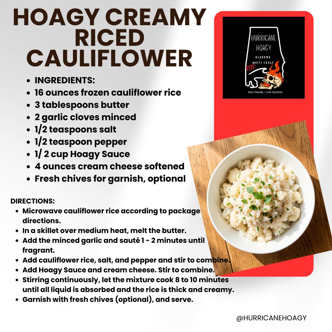 RECIPE - Creamy Riced Cauliflower