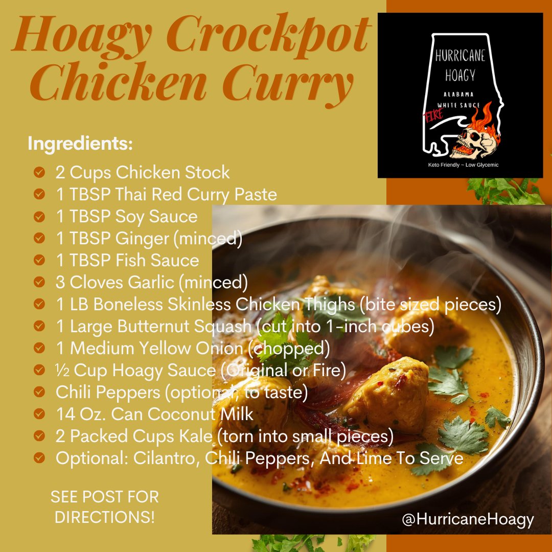 RECIPE - Crockpot Chicken Curry
