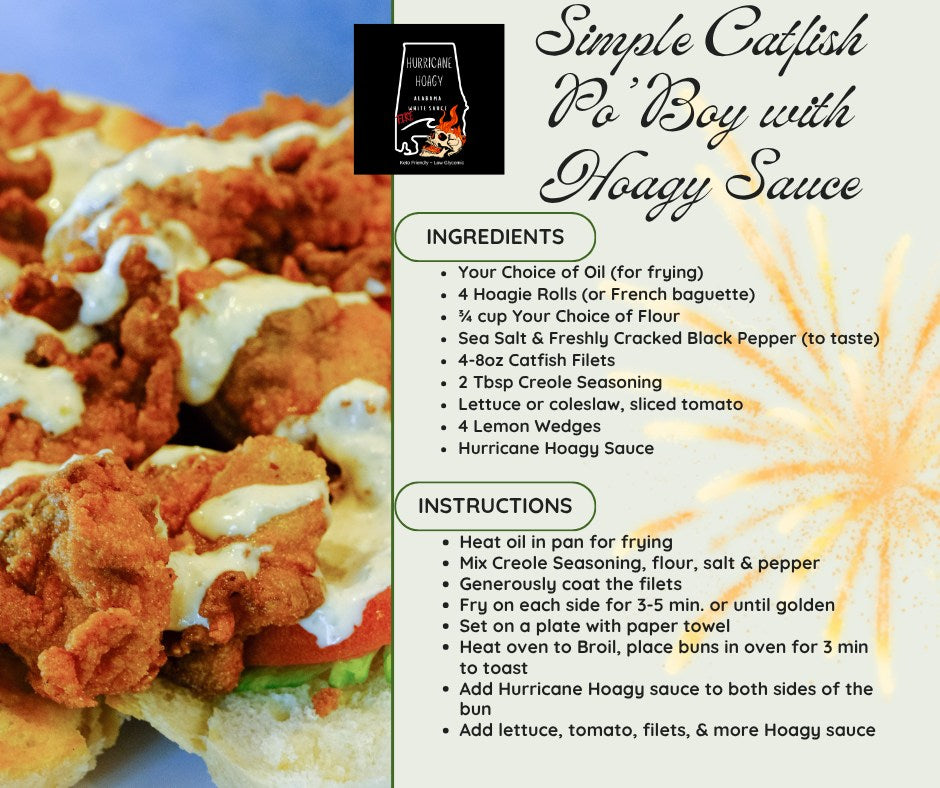 RECIPE - Catfish Po' Boy