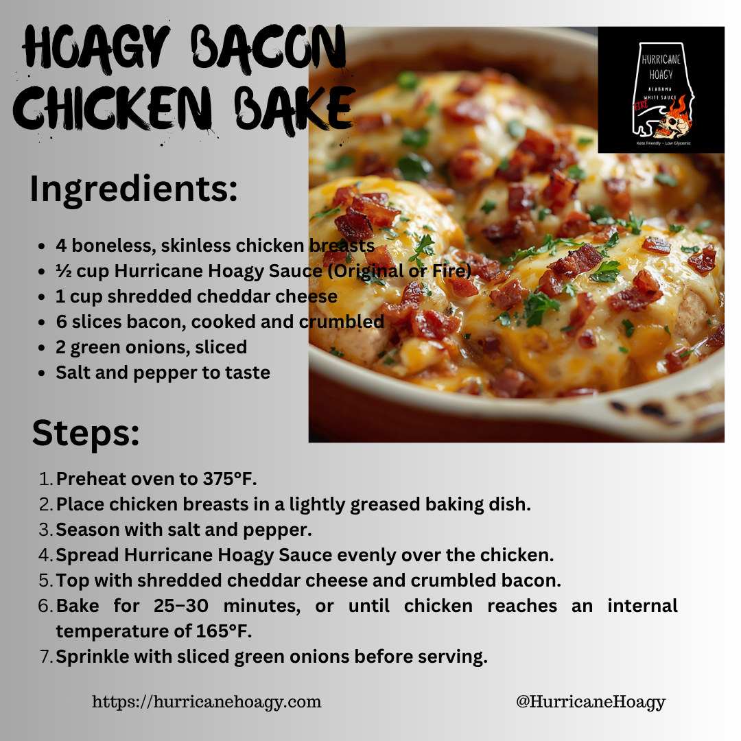 Hoagy Bacon Chicken Bake