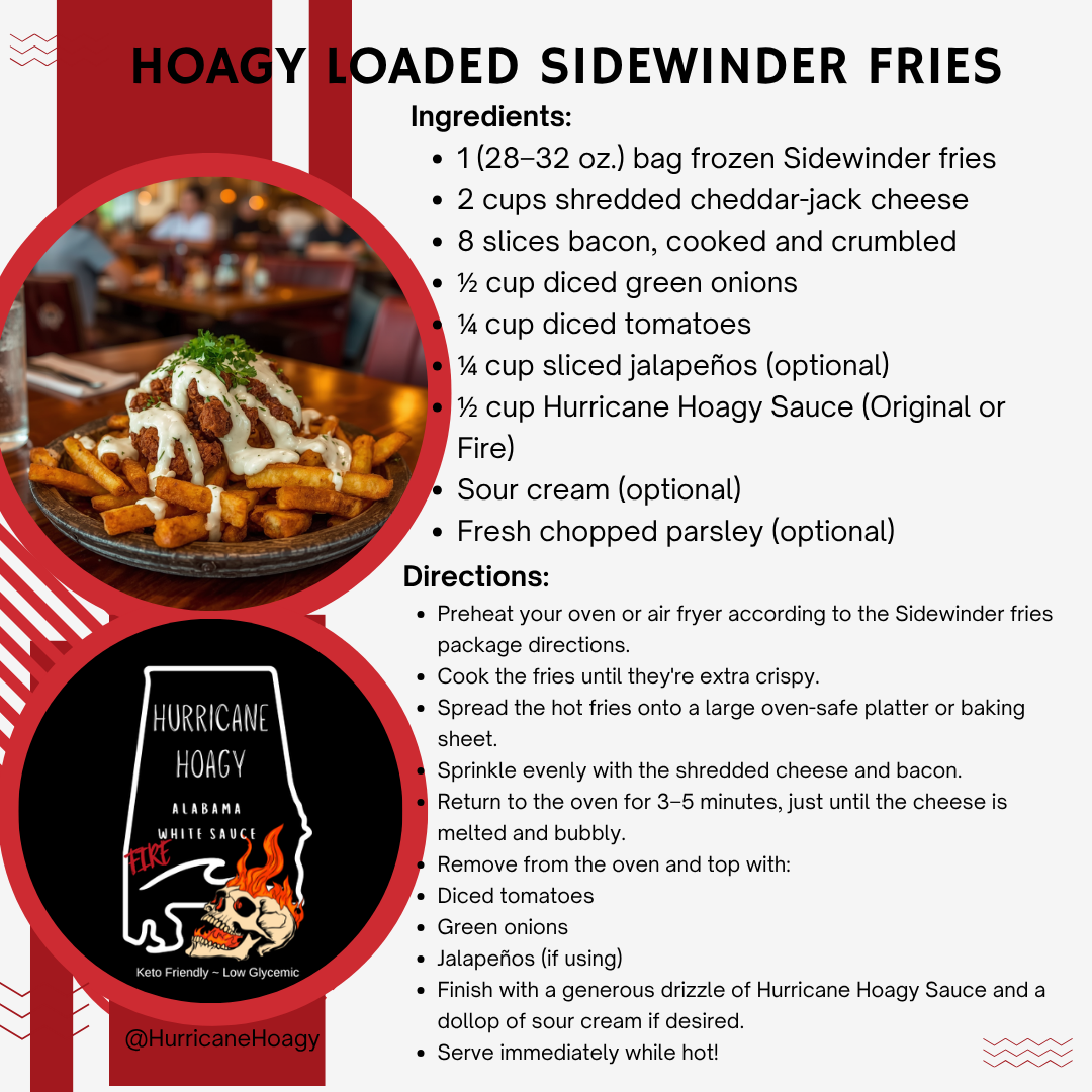 Hoagy Loaded Sidewinder Fries
