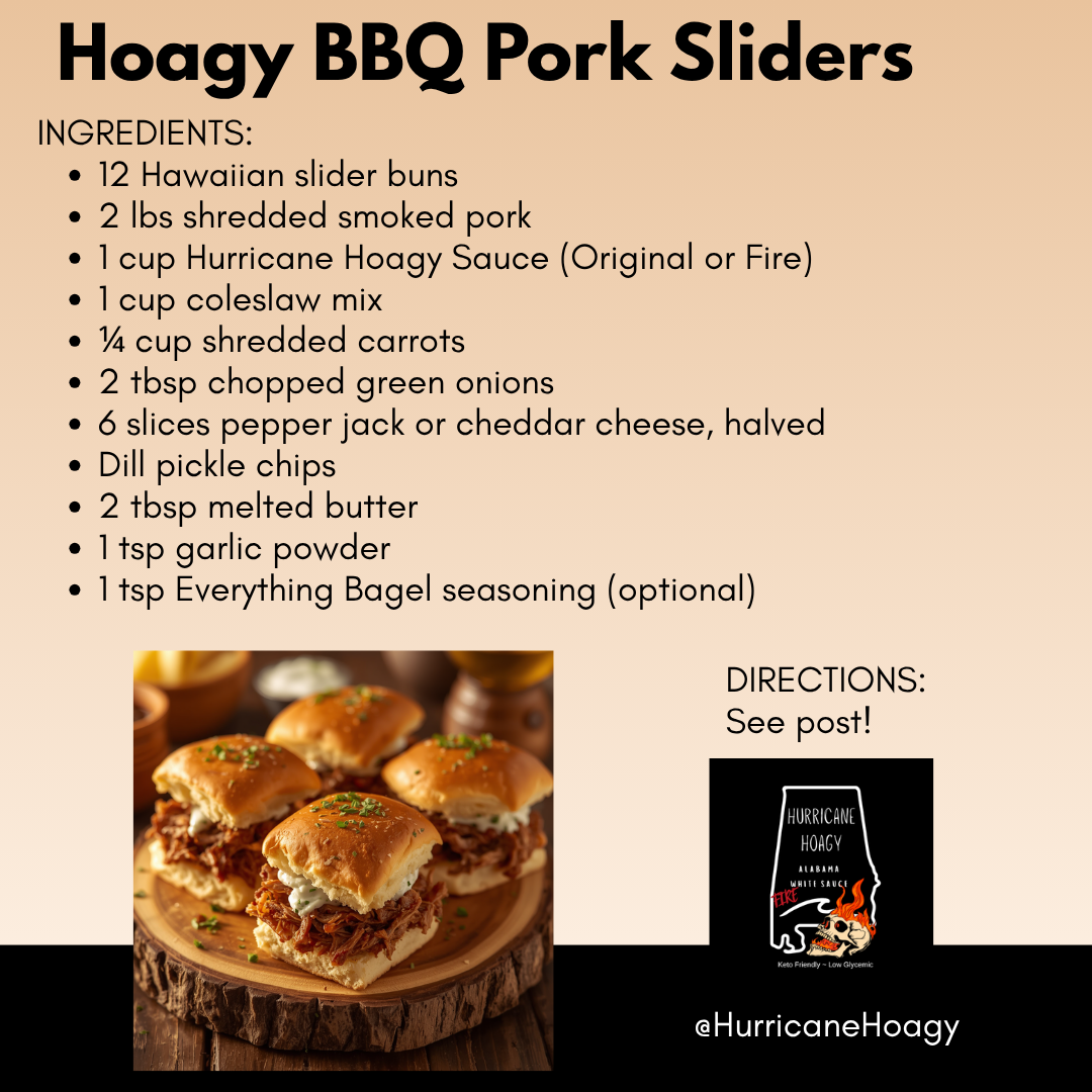 Hoagy BBQ Pork Sliders