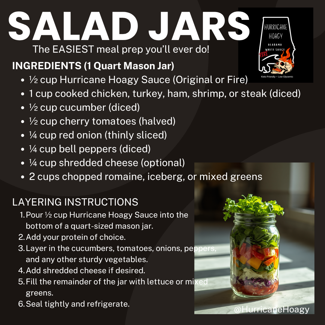 Meal Prep Salad Jar