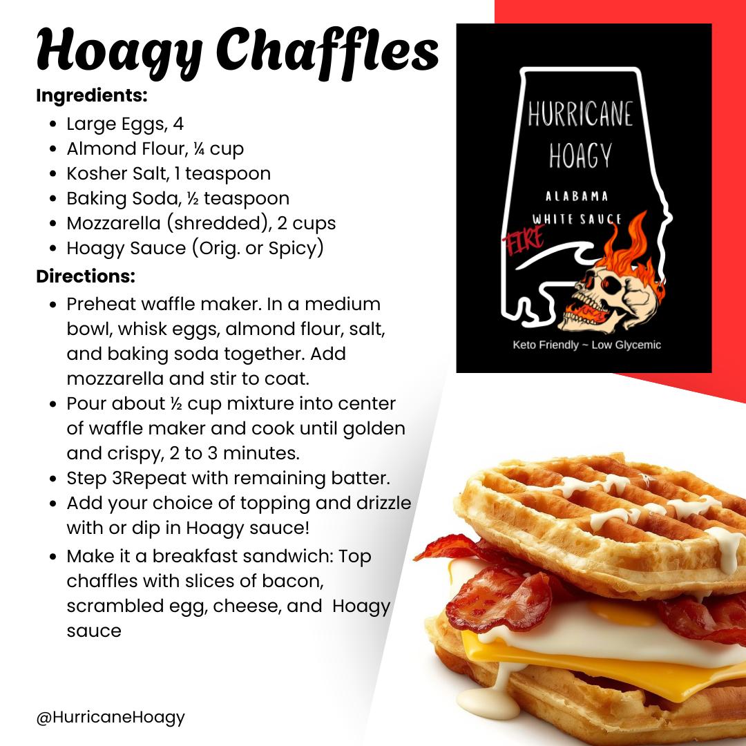 RECIPE - Hoagy Chaffles