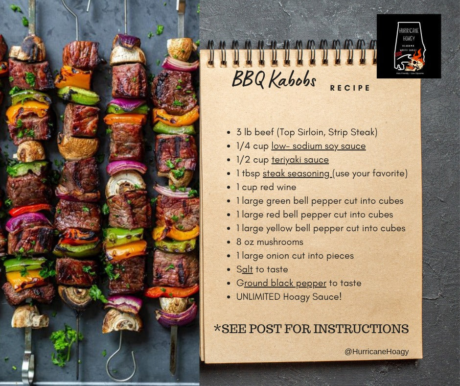 RECIPE - BBQ Kabobs