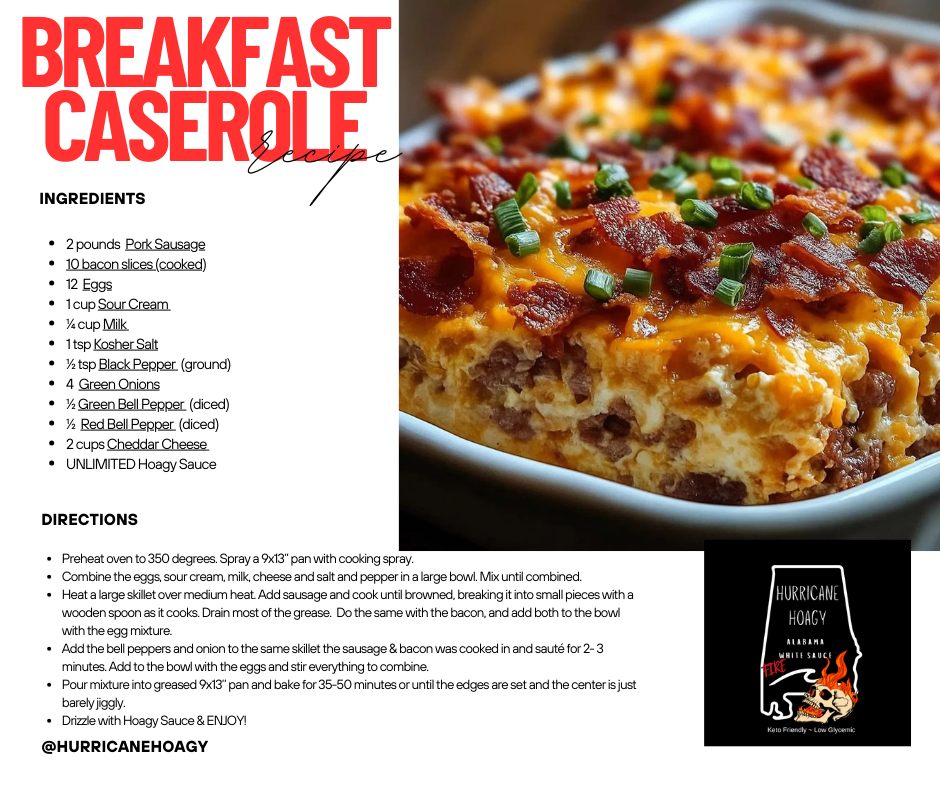 RECIPE - Breakfast Casserole
