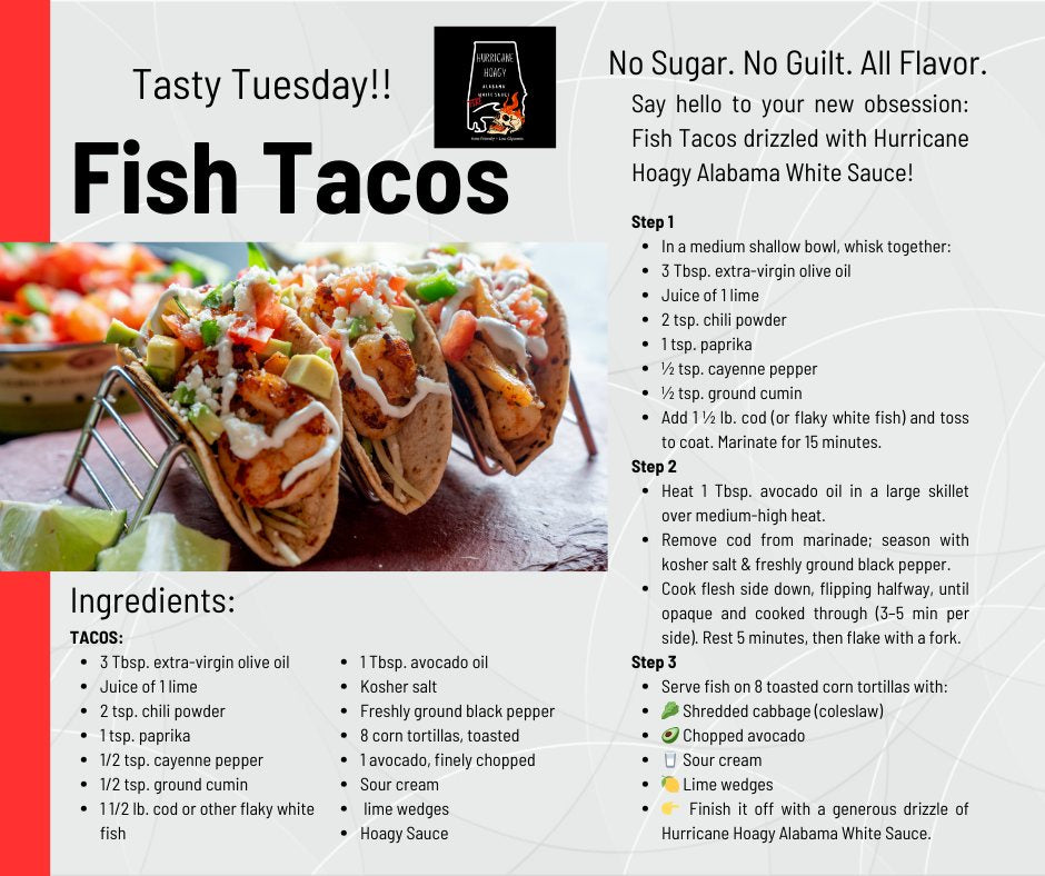 RECIPE - Fish Tacos
