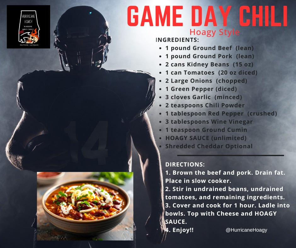RECIPE - Game Day Chili