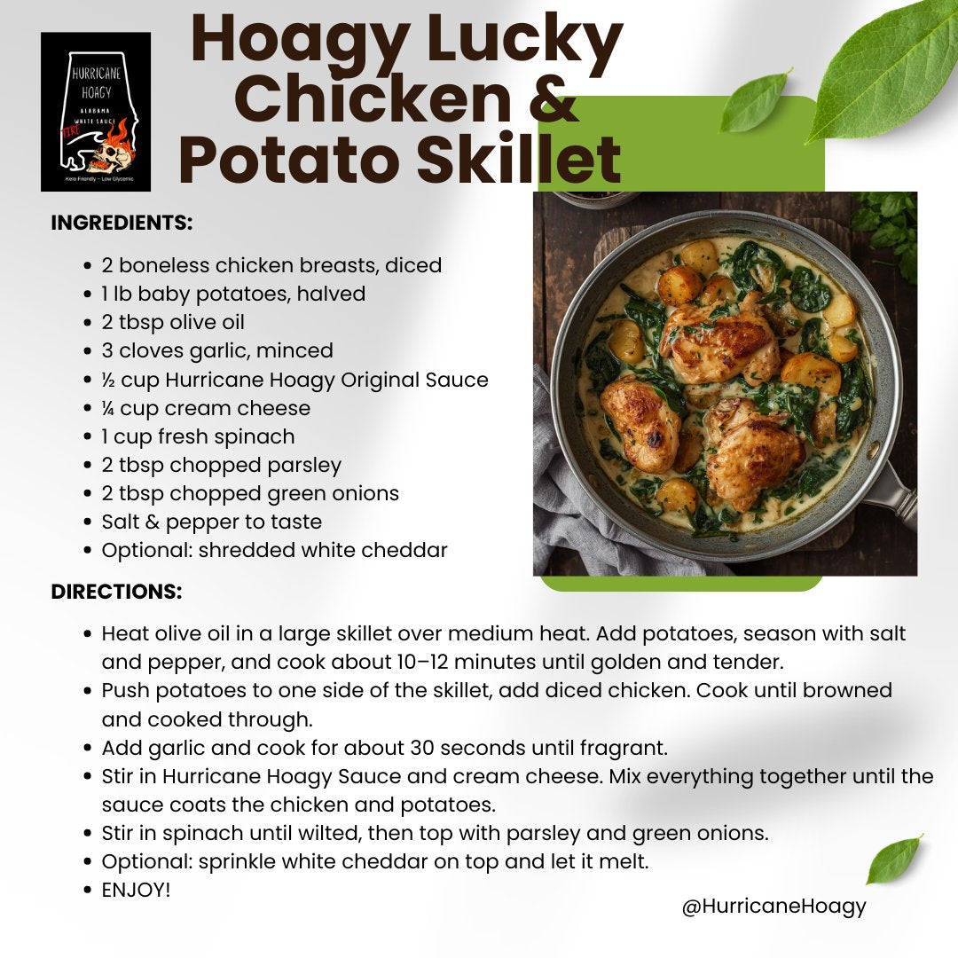 RECIPE - Hoagy Chicken & Potato Skillet