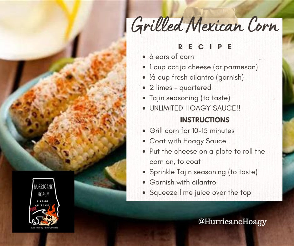 RECIPE - Grilled Mexican Corn